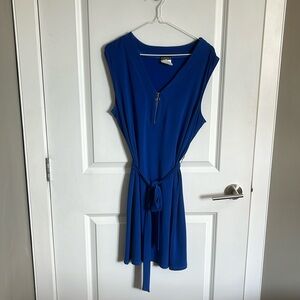 Formal blue dress